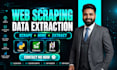 do web scraper, web scraping, data mining, email scraping and data extraction