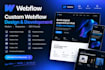design webflow website, webflow website redesign, webflow development