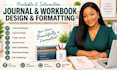 journal design and book formatting, typesetting, journal formatting and KDP
