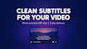 create precise ai subtitles and video captions