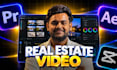 do real estate video editing, drone walkthrough videos