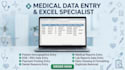 do US medical data entry and patient entry in excel