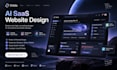 design a modern saas website in figma
