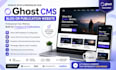 develop, setup and personalize your ghost cms blog or publication website