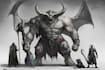 draw fantasy creatures and custom monster illustration