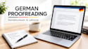 proofread and rewrite your german text perfectly