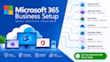 setup microsoft 365, business email, users and security