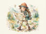 illustrate anything in watercolor style