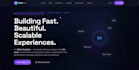 build a responsive react website with modern UI