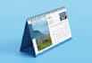 design a professional custom calendar for print and digital