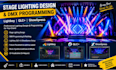 create stage lighting design and program dmx lighting  lightkey qlc showxpress