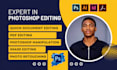 do photoshop editing and document manipulation in 1 hour or 24 hours