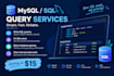 write my sql queries