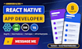 develop react native mobile app with ai features for android and ios