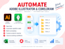 create custom scripts and macros for illustrator and coreldraw