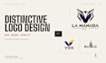 design a distinctive logo and brand identity