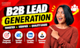 do targeted linkedin lead generation and prospect research