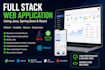 develop a java spring boot full stack web application