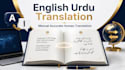 manually translate english to urdu and urdu to english
