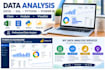 do data analysis, data cleaning, excel, sql and power bi