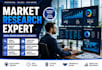 conduct detailed market research, competitor analysis and feasibility study