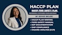 develop a complete haccp plan with hazard analysis, ccps and flow chart
