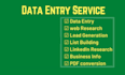 do data entry, excel data entry