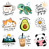 create cute and unique sticker designs for you