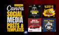 create editable social media posts,ads using canva