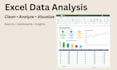 analyze, clean, and visualize your data in microsoft excel
