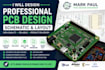 design professional pcb layout, schematic, and electronics boards