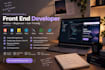 create a modern responsive front end website