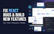 fix react bugs and develop new react features
