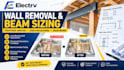 do wall removal structural calculations and beam sizing