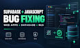 fix supabase database auth rls storage and javascript bugs