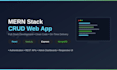 build a mern stack crud web application for you