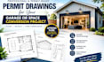 create permit drawings for your garage, basement or space conversion project