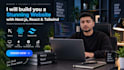 build, rebuild website as full stack developer, front end dev