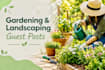 do gardening guest post on high da websites