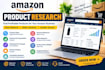 find amazon product research and product ideas