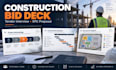 construction tender interview deck,bid slides for epc and construction companies