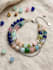 make custom crystal bracelet with your name and charms