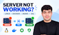 troubleshoot and fix linux server nginx docker and deployment issues