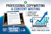 write high converting copywriting and engaging content