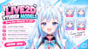 design and rig live2d vtuber model 2d vtuber model anime vtuber live 2d vtuber