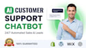 build an ai chatbot for shopify or wordpress