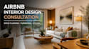 provide airbnb interior design consultation and space planning