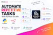 automate tasks with python or n8n