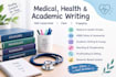 write medical and content related articles