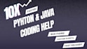 write python scripts,debug java codes, and fix programming bugs